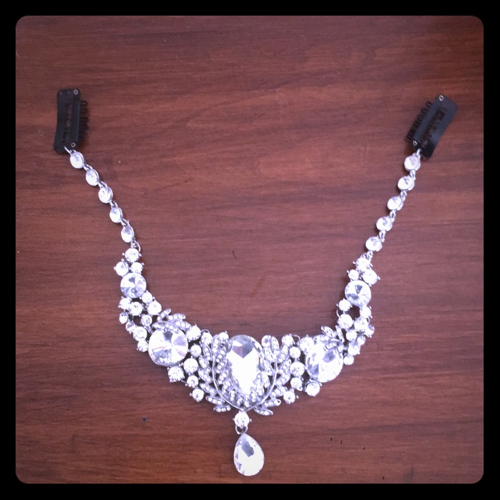 Bridal head piece.